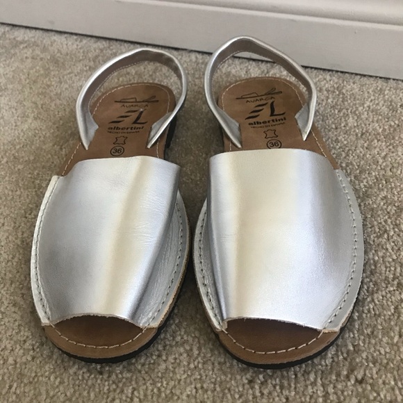 Silver Espadrilles - Picture 2 of 3